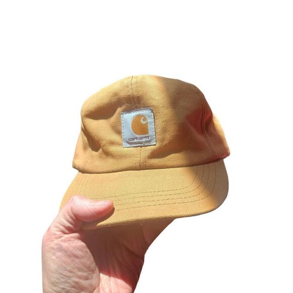 Vintage six panel made in the USA carhartt hat large cold weater flap